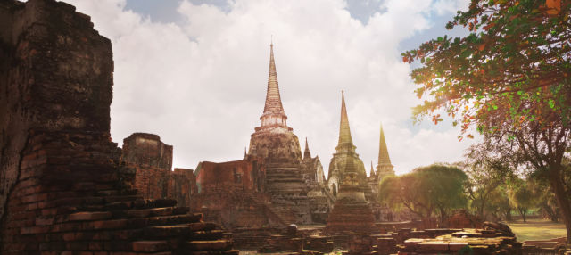 Excursión a Ayutthaya con crucero por el río