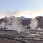 Geysers of Tatio in Chile